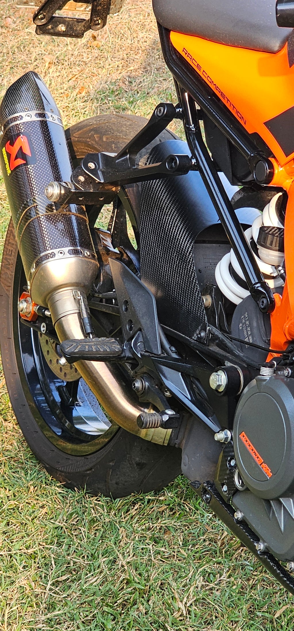 KTM RC 390 Chain Cover