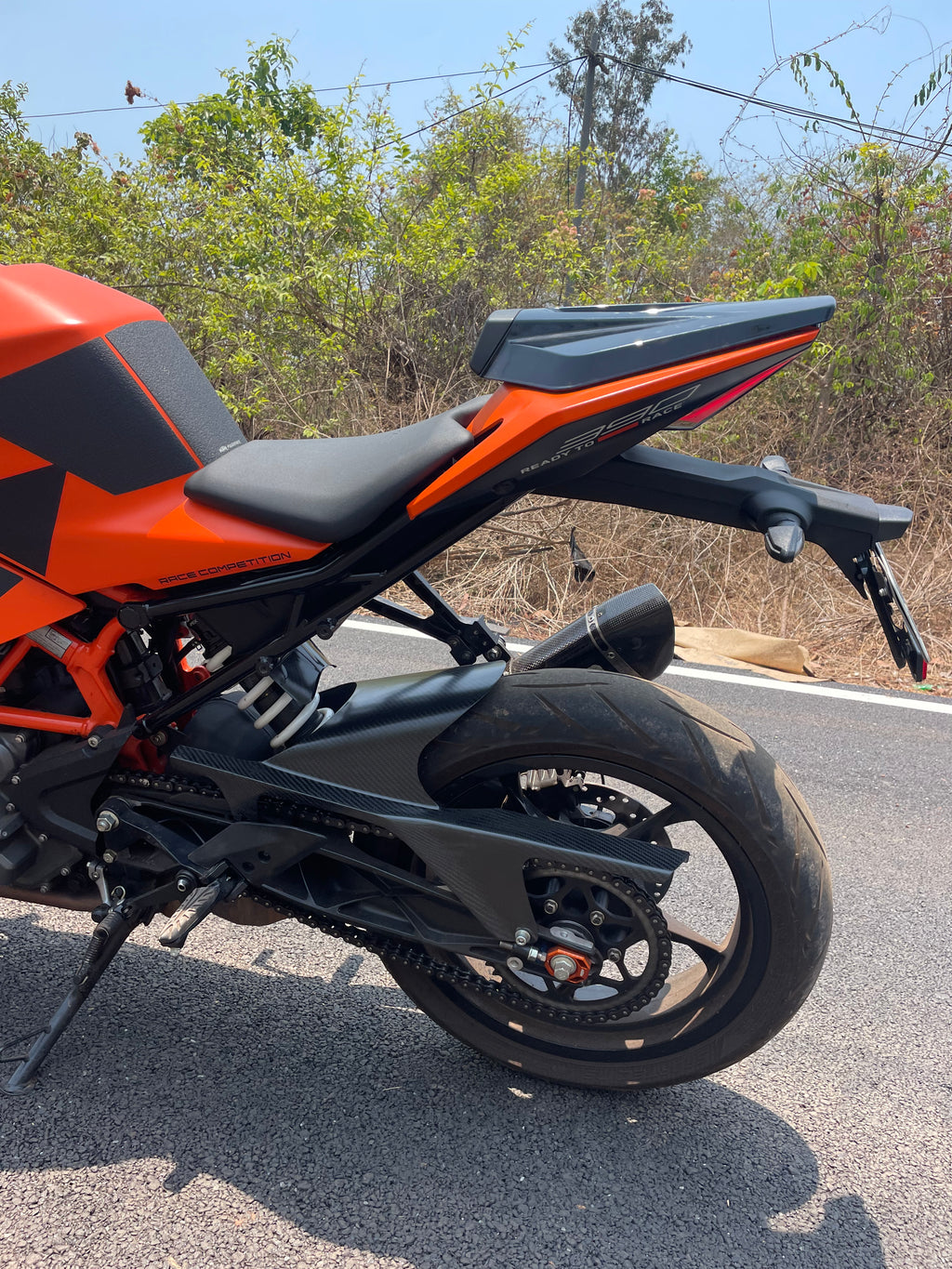 KTM RC 390 Chain Cover
