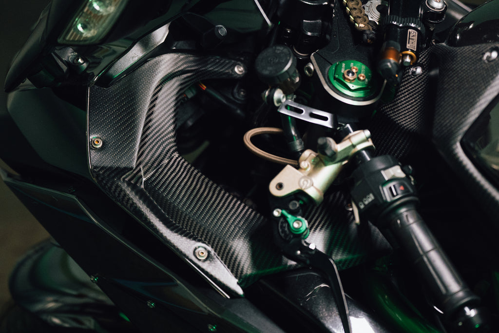 Kawasaki Ninja H2 Dashboard Trim Set