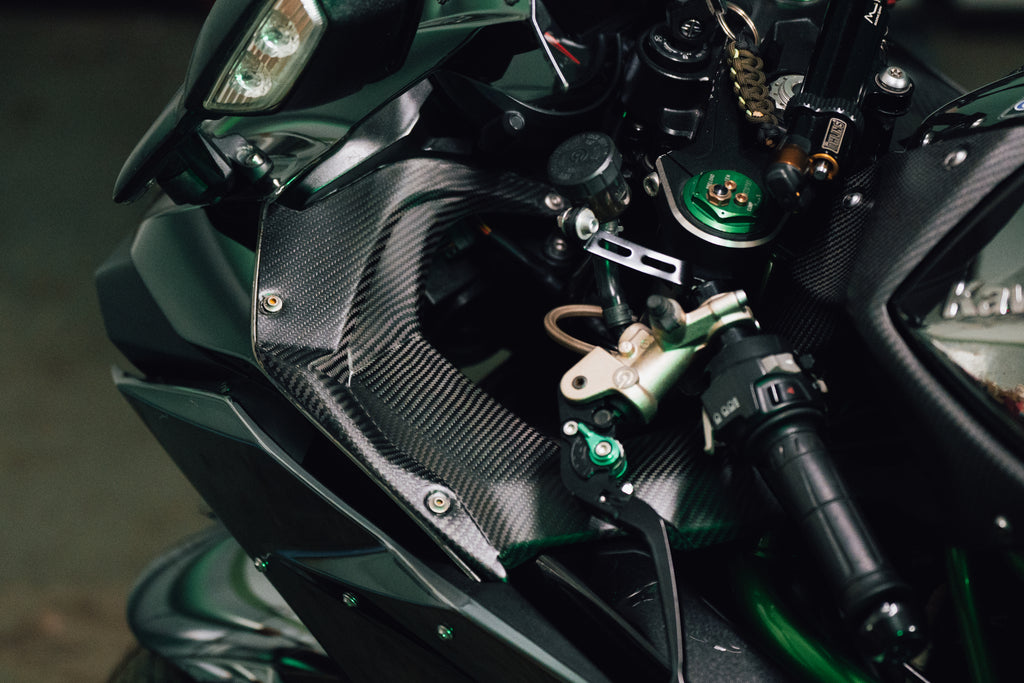 Kawasaki Ninja H2 Dashboard Trim Set